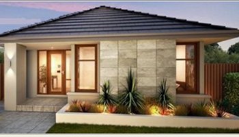 2 bedroom + 2 Bathroom House plan 